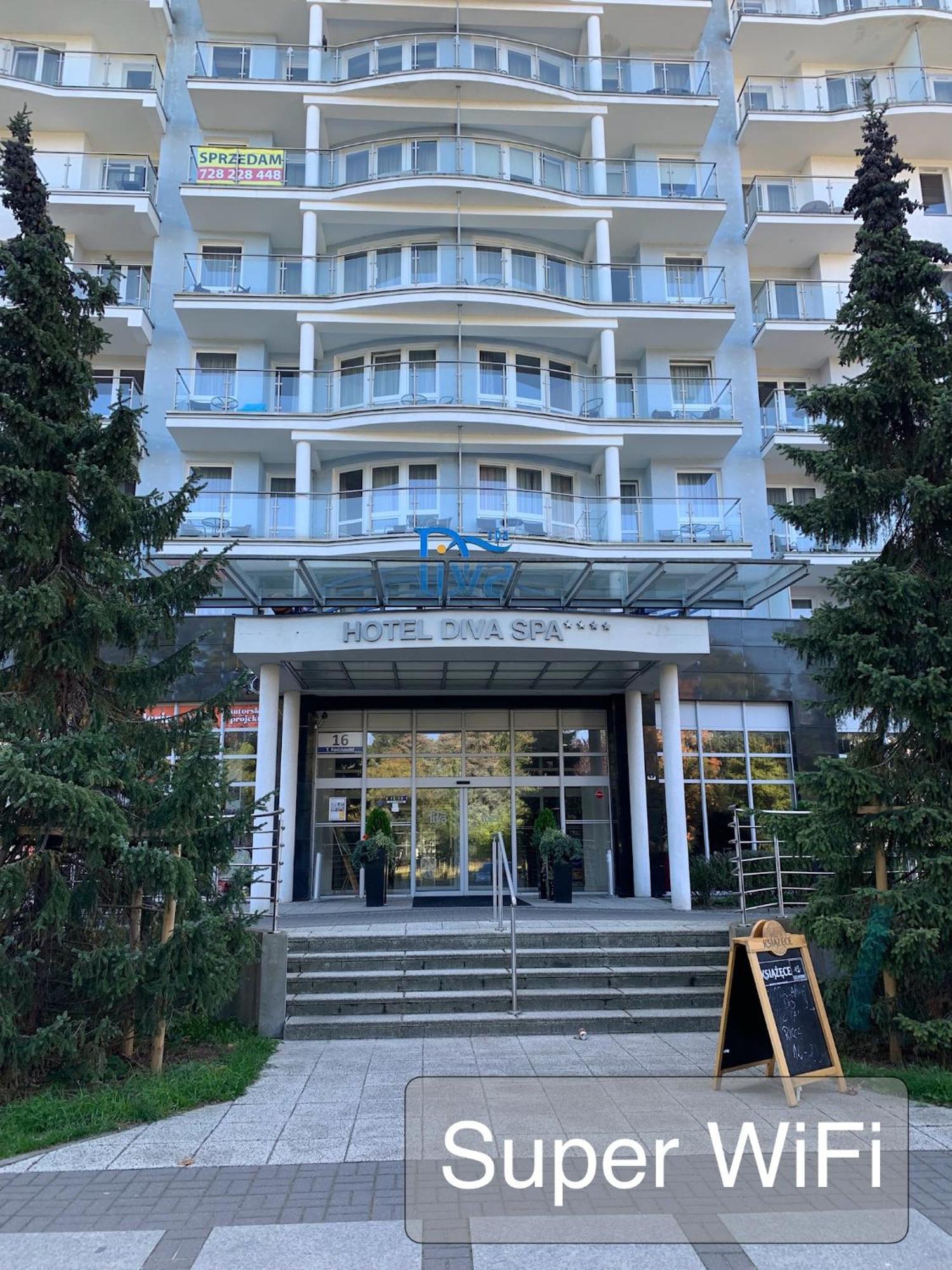 Apartament Diva Natalia, Blisko Plazy Kołobrzeg Buitenkant foto