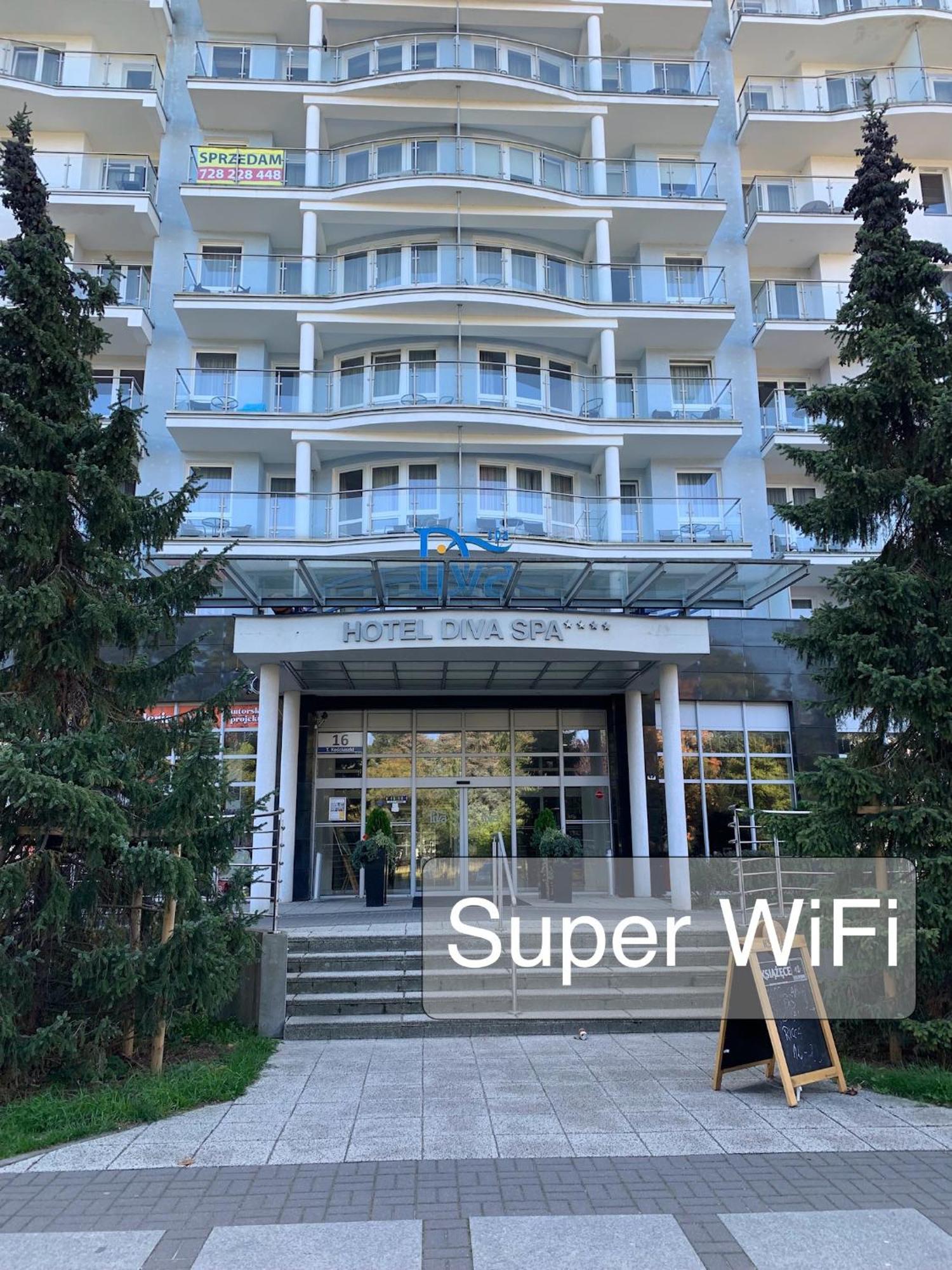 Apartament Diva Natalia, Blisko Plazy Kołobrzeg Buitenkant foto